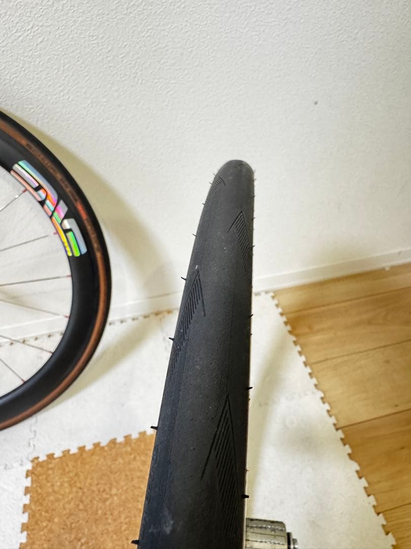 カーボンホイール　リムブレーキ　前後セット