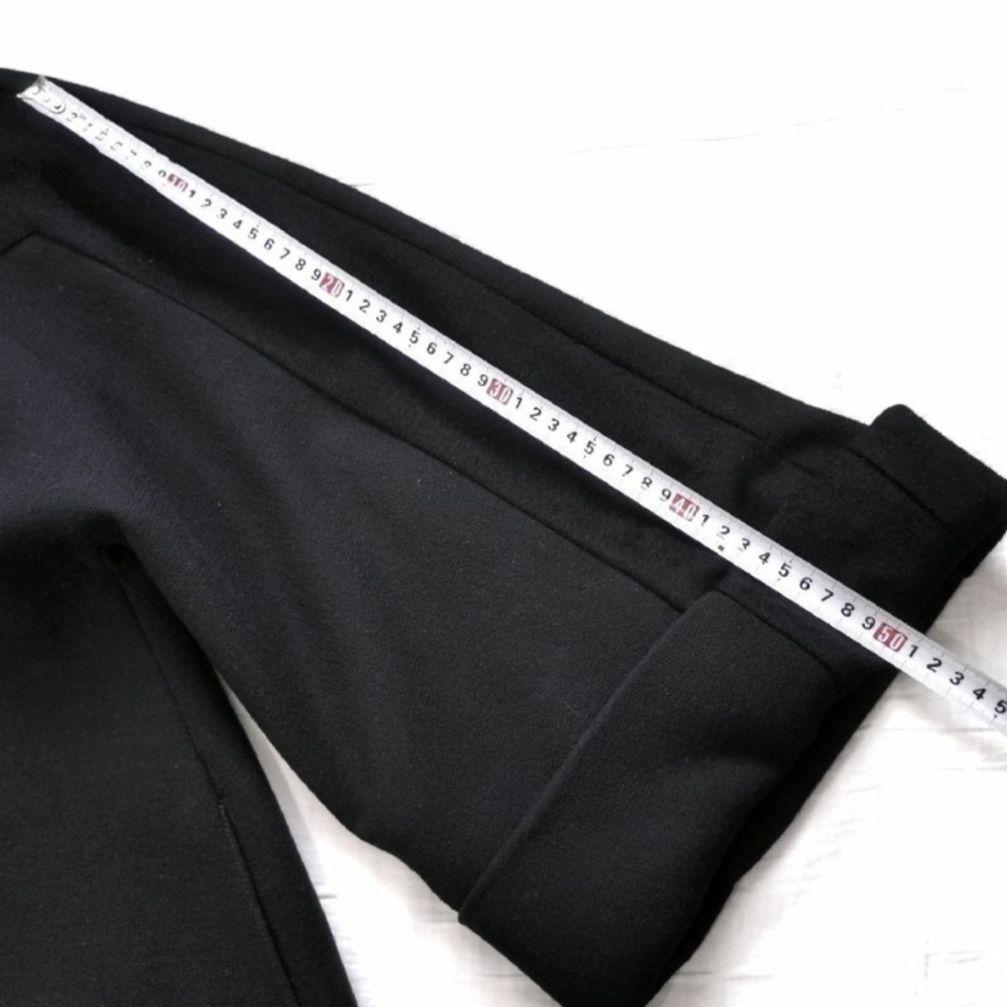 ✨美品✨プラダ　WOOL ポンチョ コート　ショールカラー ブラック　サイズ44