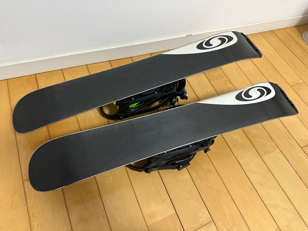 サロモン SB9 ソフトブーツ用　スキーボード　極太スノーブレード