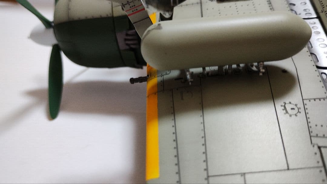 プラモデル完成機　1/32　中島　四式戦闘機　疾風