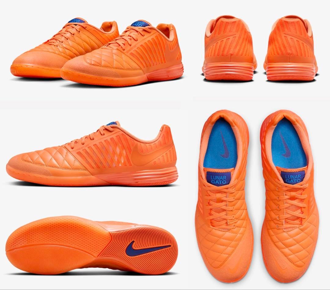 新品 24.5cm ナイキ ルナガト II IC LUNARGATO オレンジ