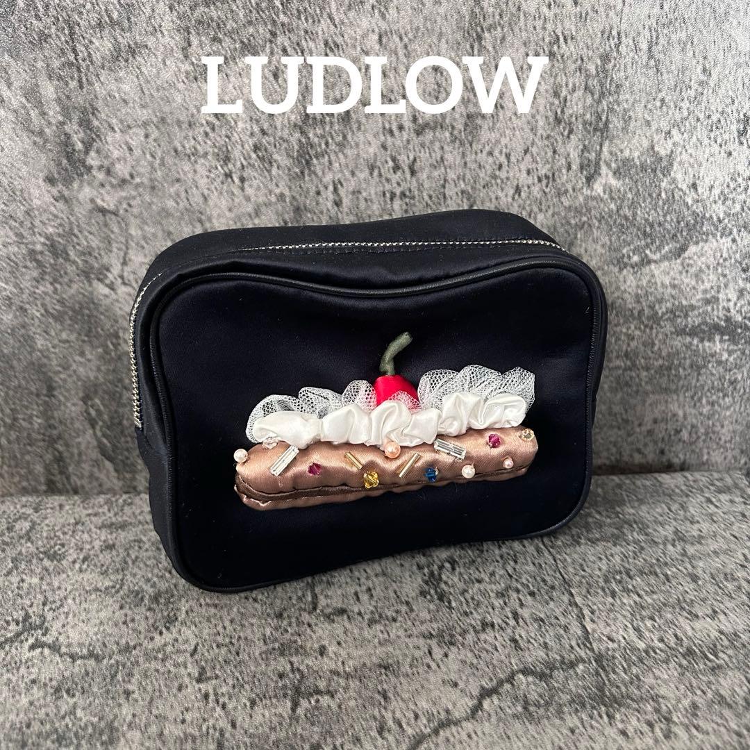 ☆ LUDLOW ポーチ ティッシュケース 小物 コスメ スイーツ ビーズ