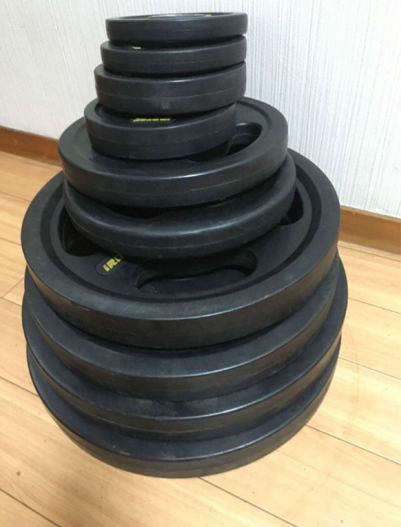mg 　iROTECオリンピックプレートセット 計67.5Kg