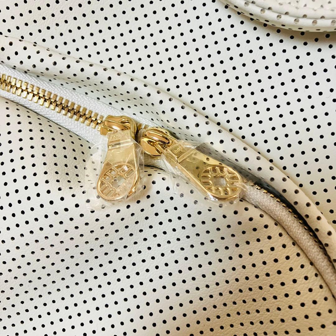 新品 muta‪ ムータマリン ゴルフ パンチングエシカルレザー 8バッグ