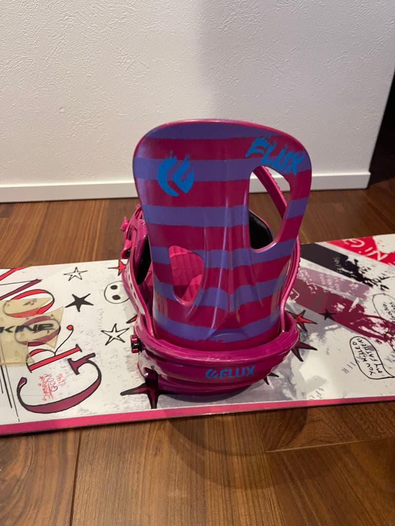 SABRINA GROOVY スノーボード FLUX ビンディングセット146㎝ - メルカリ