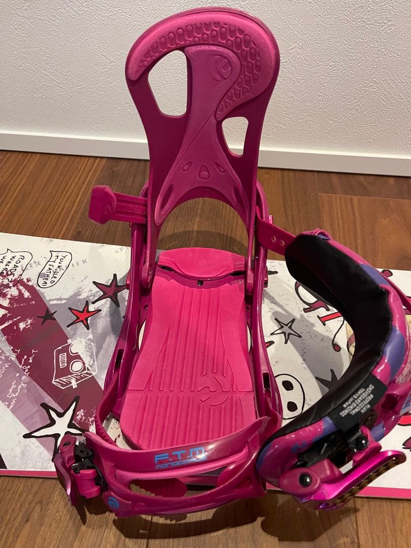 SABRINA GROOVY スノーボード FLUX ビンディングセット146㎝ - メルカリ