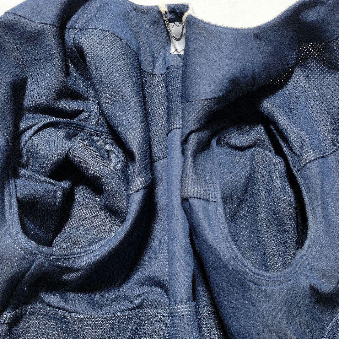 【美品】ADORE　パンチング レザージャケット ノーカラー 羊革 38 白