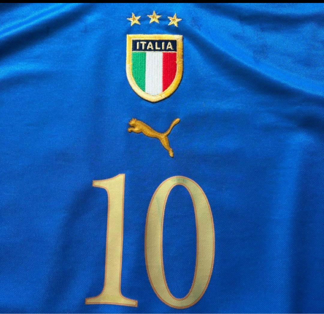 プーマ　イタリア代表　ユニフォーム　2004-05 ホーム　ロベルトバッジョ