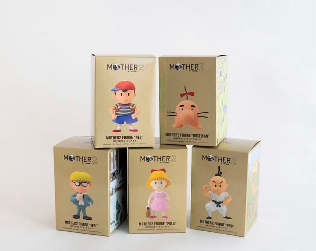 GOLDBOXシリーズ MOTHER2 フィギュア5体セット ほぼ日 新品未開封