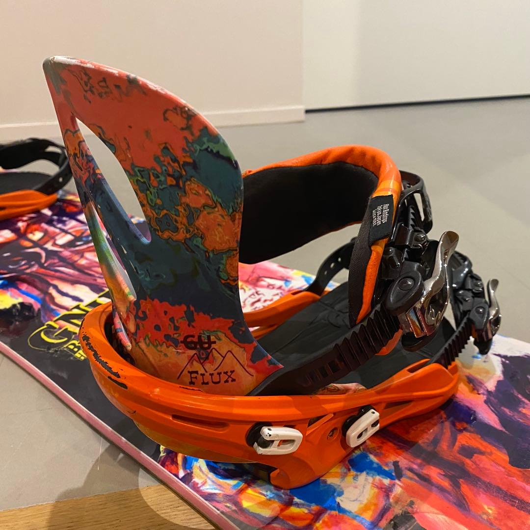 GNU スノーボード 145cm マルチカラー