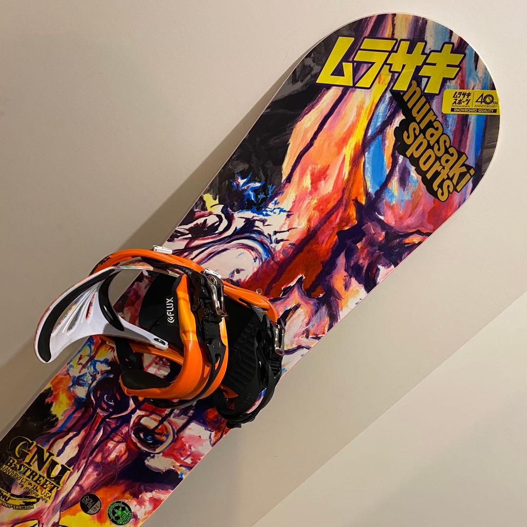 GNU スノーボード 145cm マルチカラー