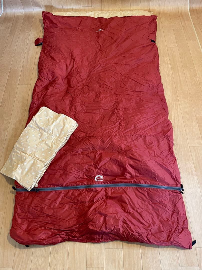 スノーピーク peakセパレートシュラフBDD-103ワイド 700寝袋