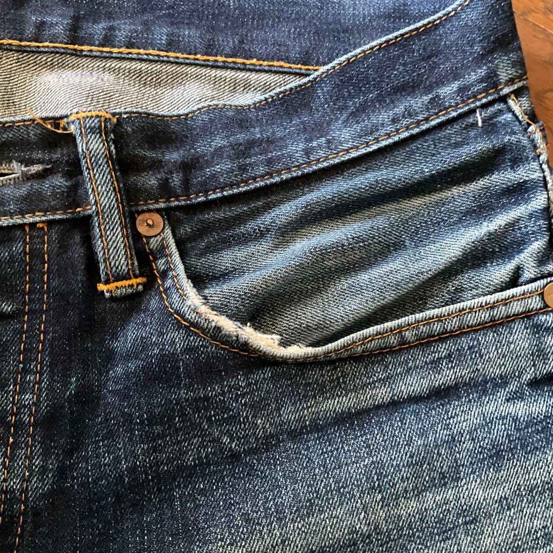 ダブルアールエル ラルフローレン ジーンズ ヴィンテージ M インディゴ 32