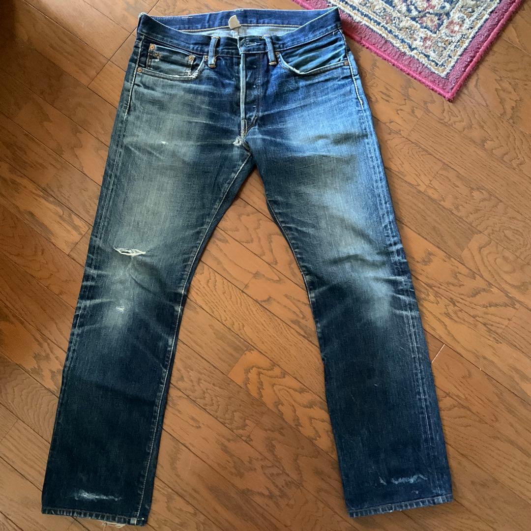 ダブルアールエル ラルフローレン ジーンズ ヴィンテージ M インディゴ 32