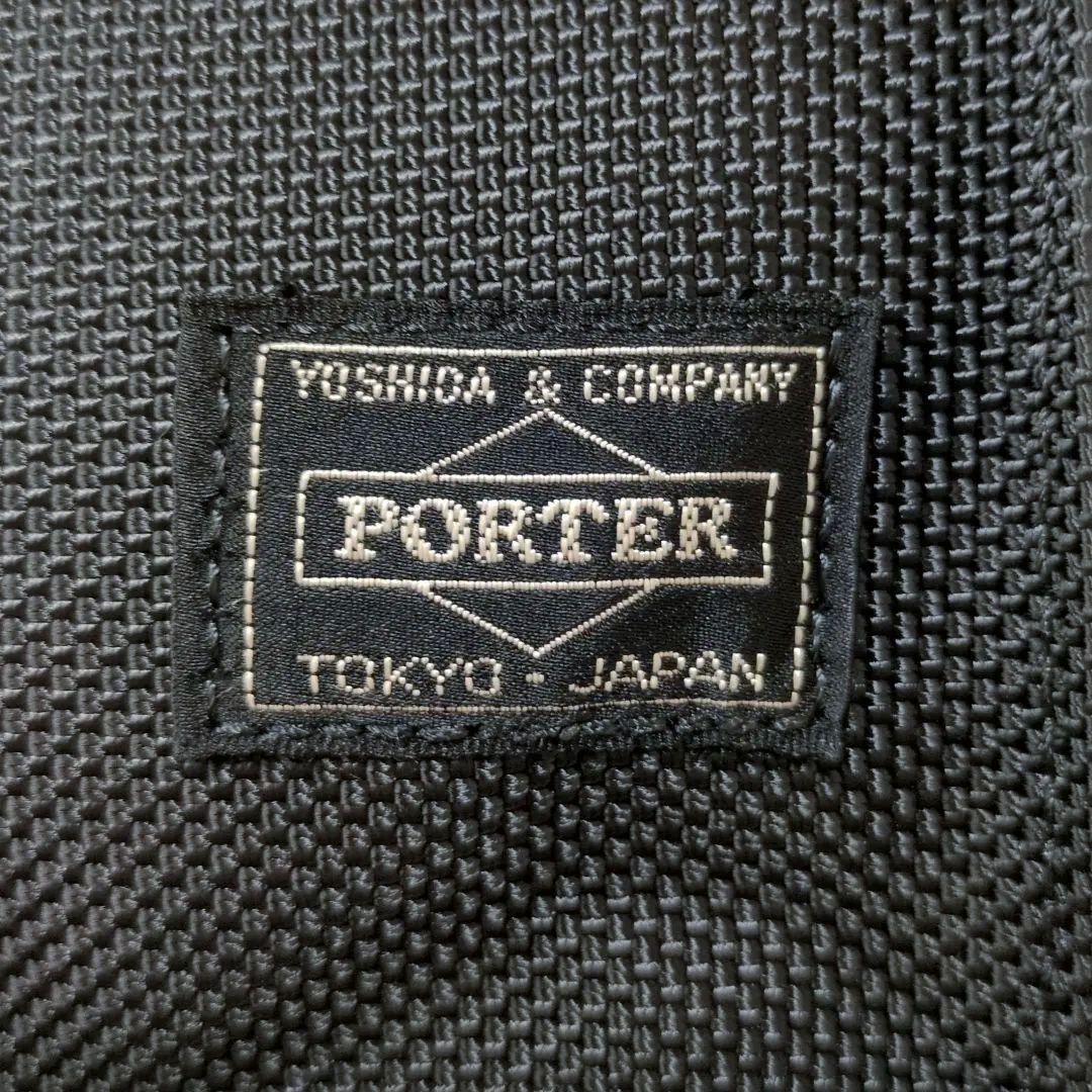 【超美品】PORTER　HEAT　ウエストバッグ　L　ブラック　マグライト付属