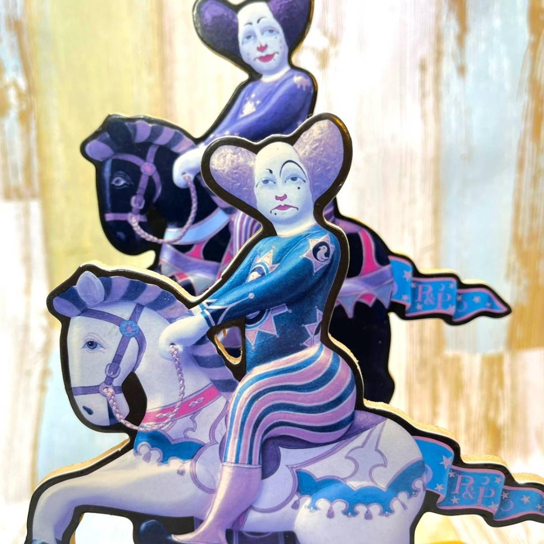 激レア 廃版★むらいこうじ koji murai ★カルーセル 像 ピエロ