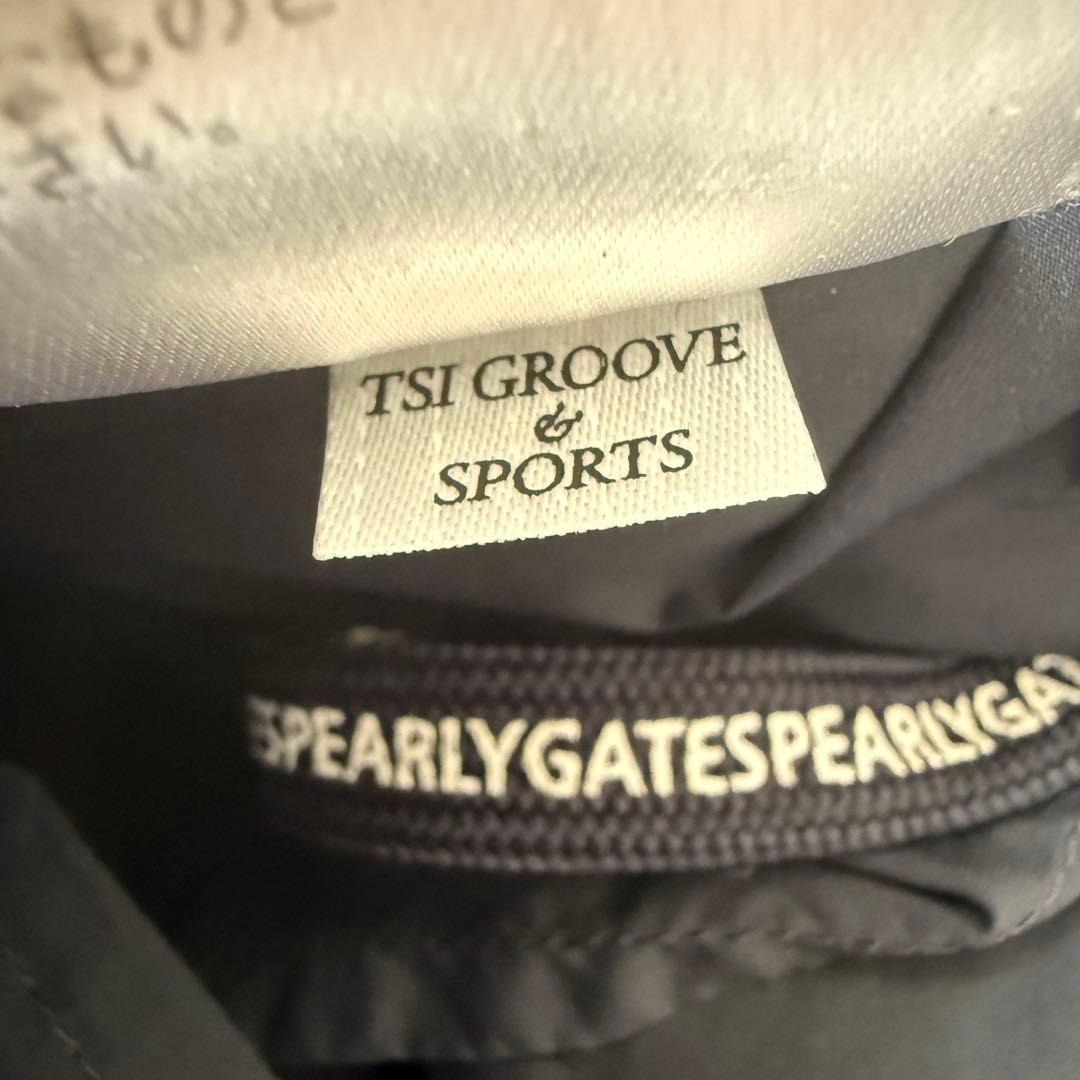 中綿入り　パーリーゲイツ　ダウンパンツ　黒　M〜L相当　防寒　秋冬　暖パン　4