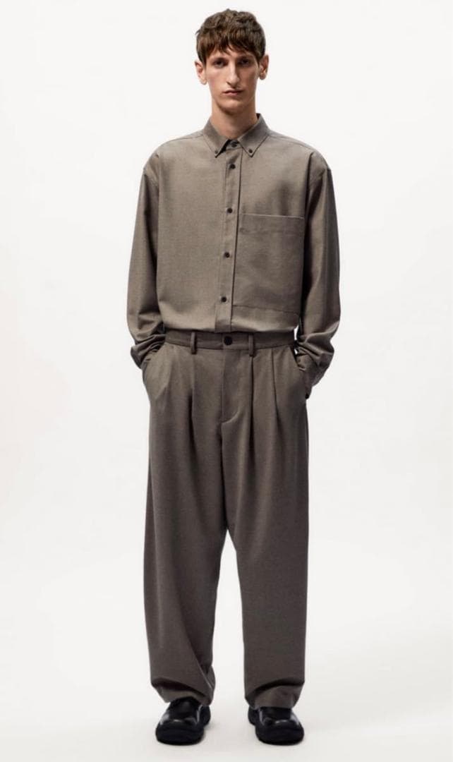 フランネルセットアップ ZARA × STUDIO NICHOLSON