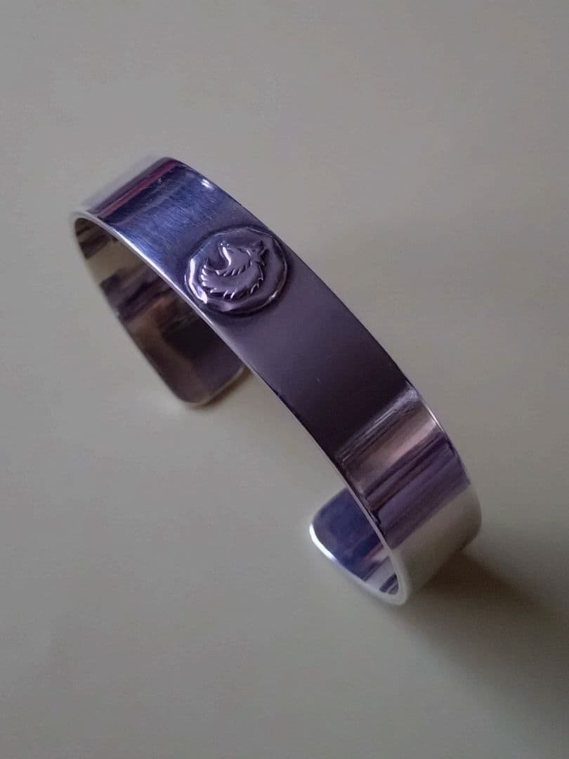 TADY＆KING 平打ちバングル ウルフ型 Mサイズ