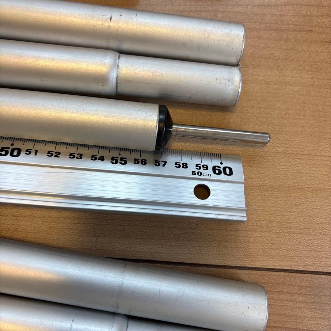 スノーピーク ウイングポール 240 アルミポール170 セットpeak