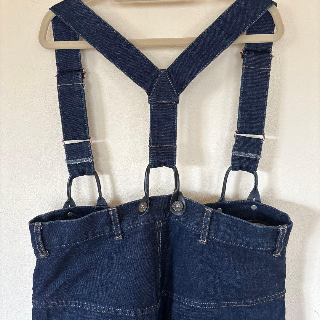 PAY DAY ダークブルー サロペット