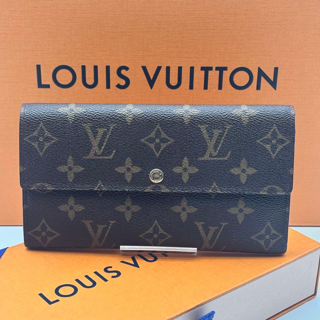 鑑定済み✨ルイヴィトン✨モノグラム✨ポルトフォイユサラ 長財布