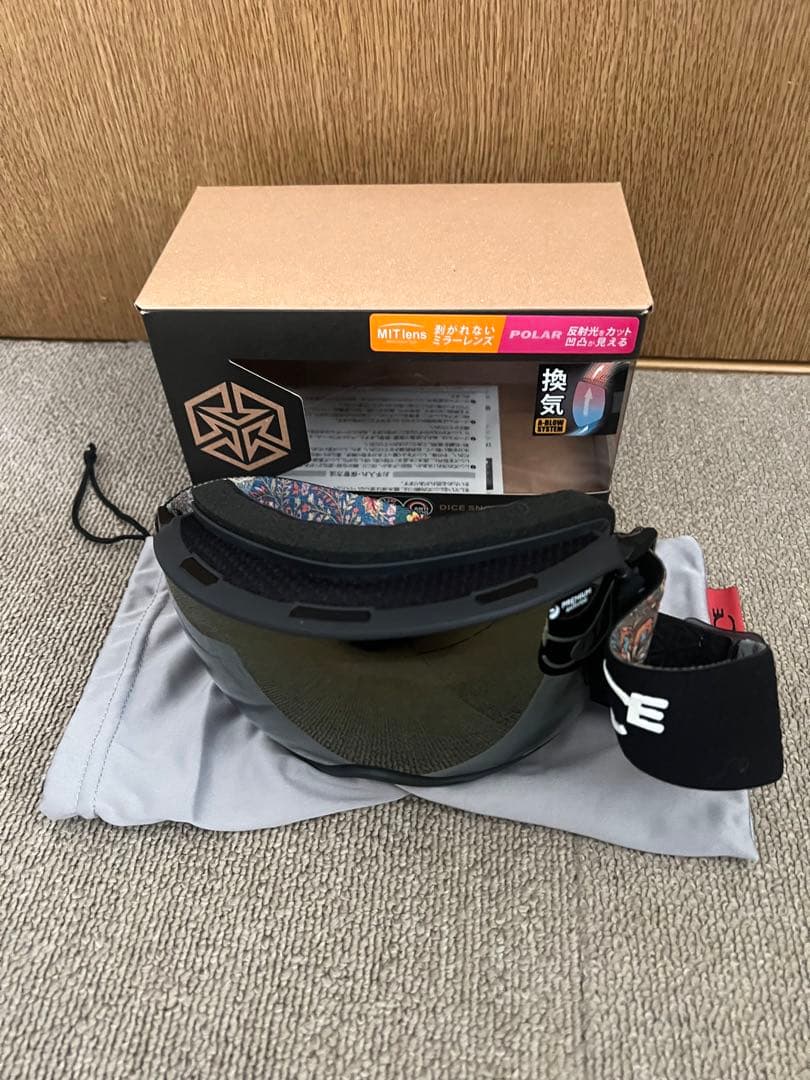 DICE(ダイス) BANK ゴーグル 23/24モデル
