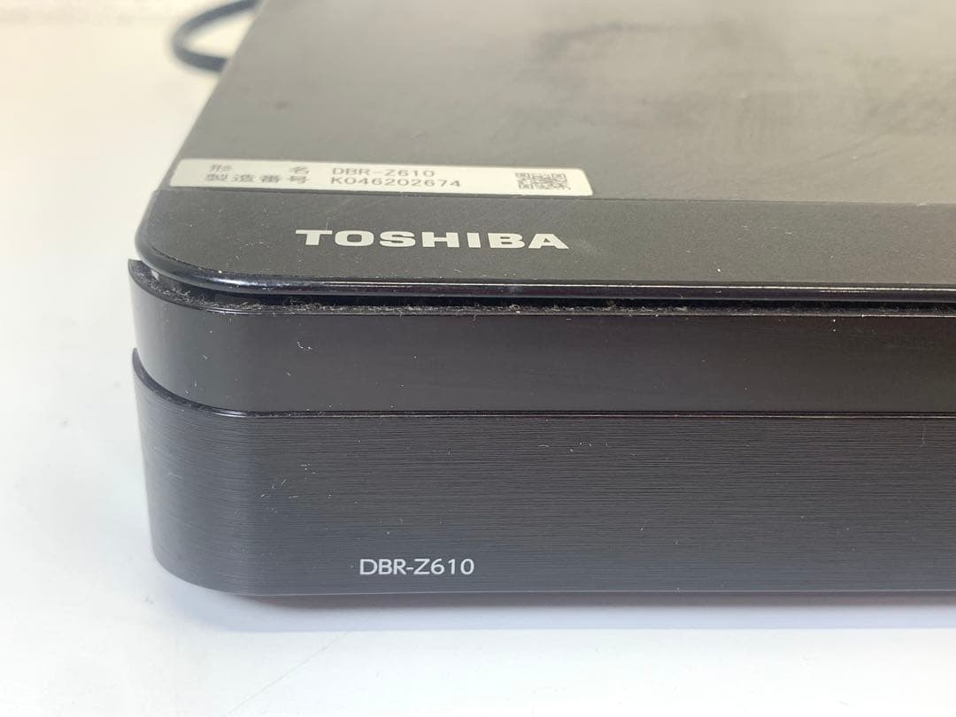 TOSHIBA ブルーレイディスクレコーダ DBR-Z610 2016年製TOSHIBA REGZA