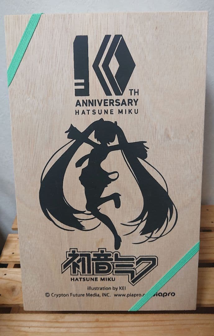 初音ミク 10周年記念 スパークリングワイングラスセット - メルカリ