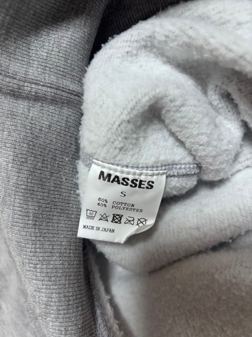 【みに★】MASSES SWEAT CREW ARCH WASH