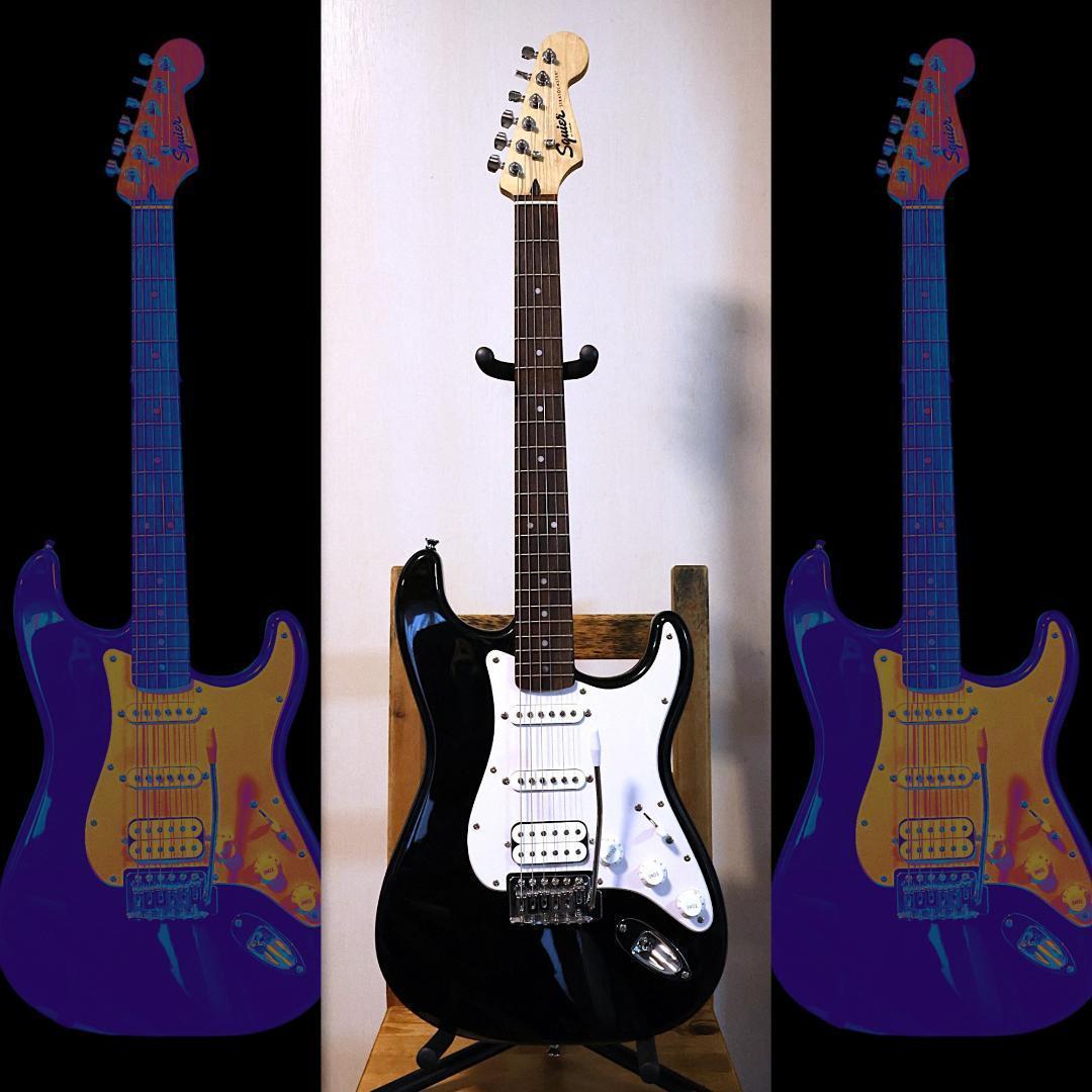 【弦交換済】Squier by Fender Bullet STRATスクワイア