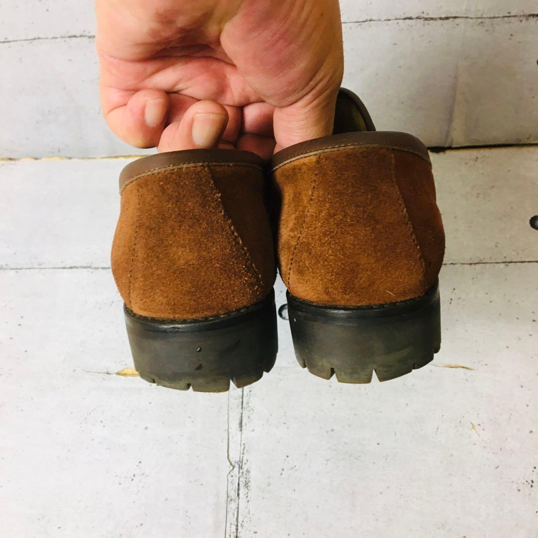 美品　GUCCI グッチ　ホースビット　スゥエード　　レディース35 ハーフ