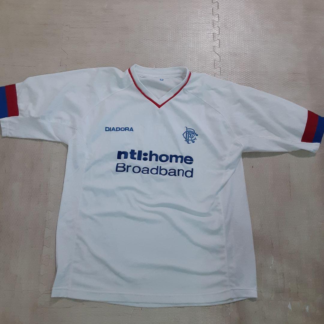 ディアドラグラスゴーレンジャーズアウェイシャツ、XLレア