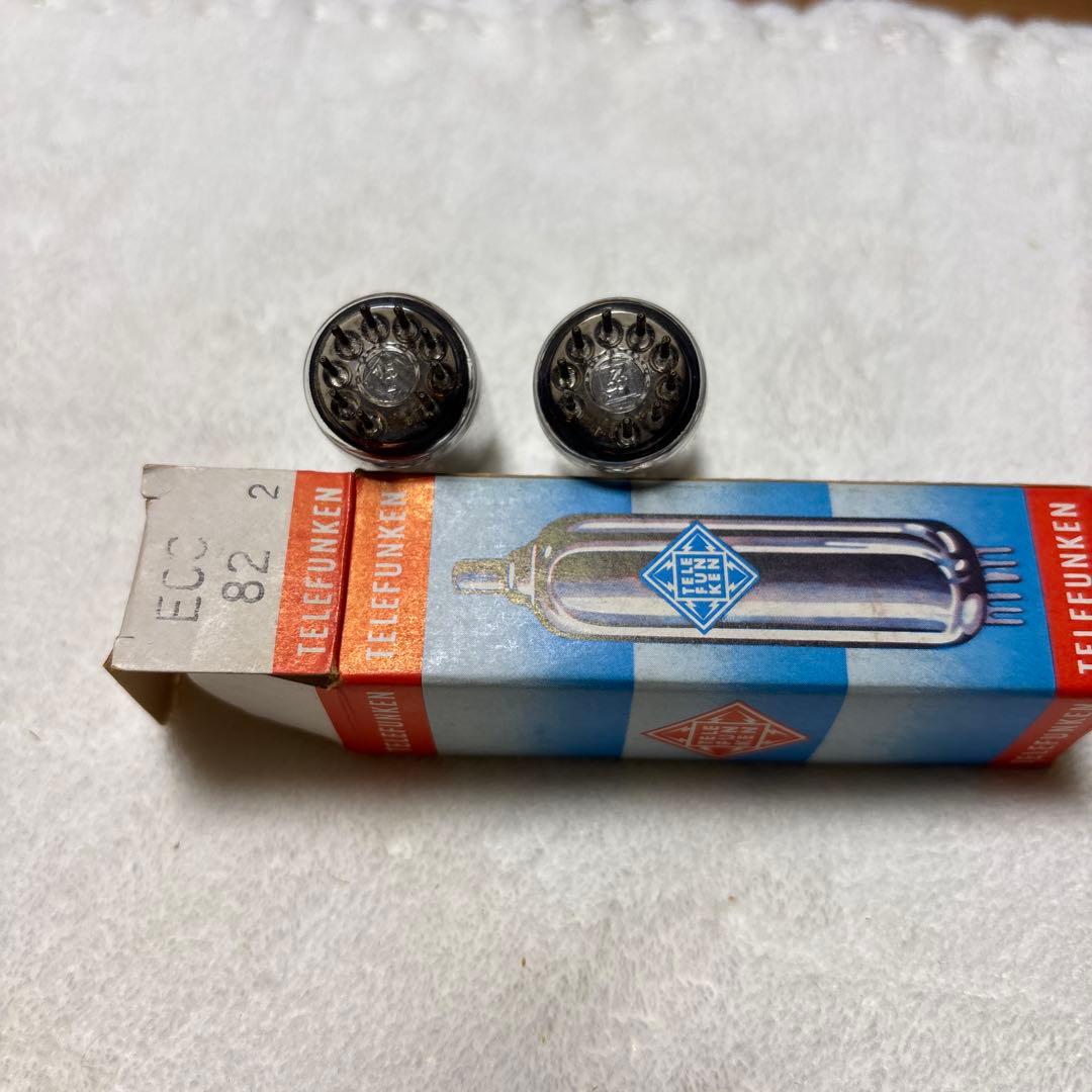 テレフンケン ECC82 真空管 2本セット ダイヤマーク - メルカリ