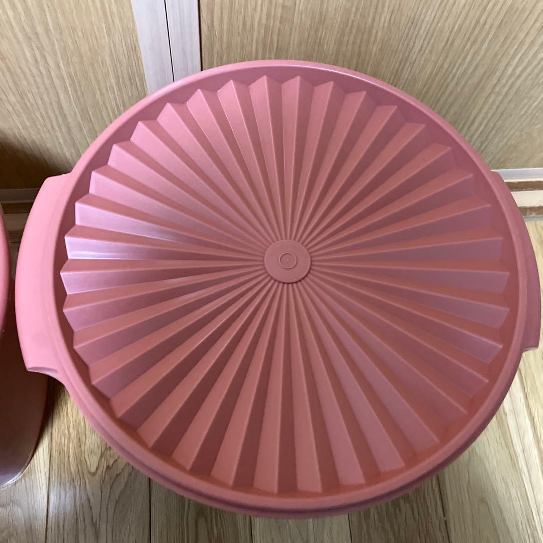 タッパーウェア　マキシクイーンデコレーター　保存容器　2点セット