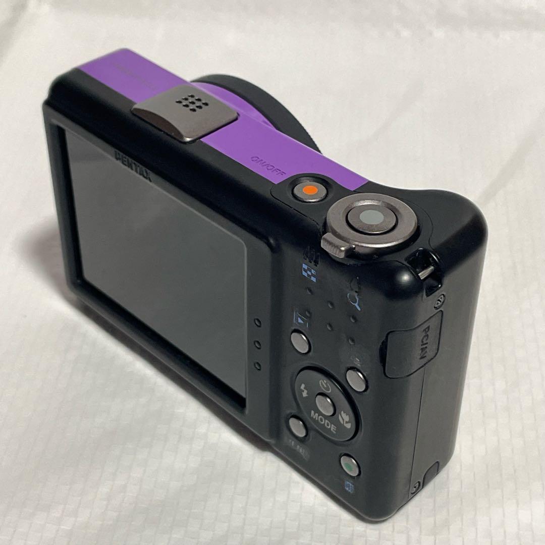 PENTAX Optio RZ10 デジタルカメラ デジカメ コンデジ 紫 元箱