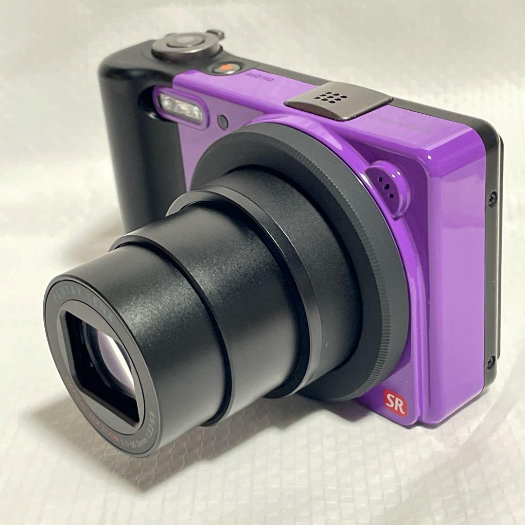 PENTAX Optio RZ10 デジタルカメラ デジカメ コンデジ 紫 元箱