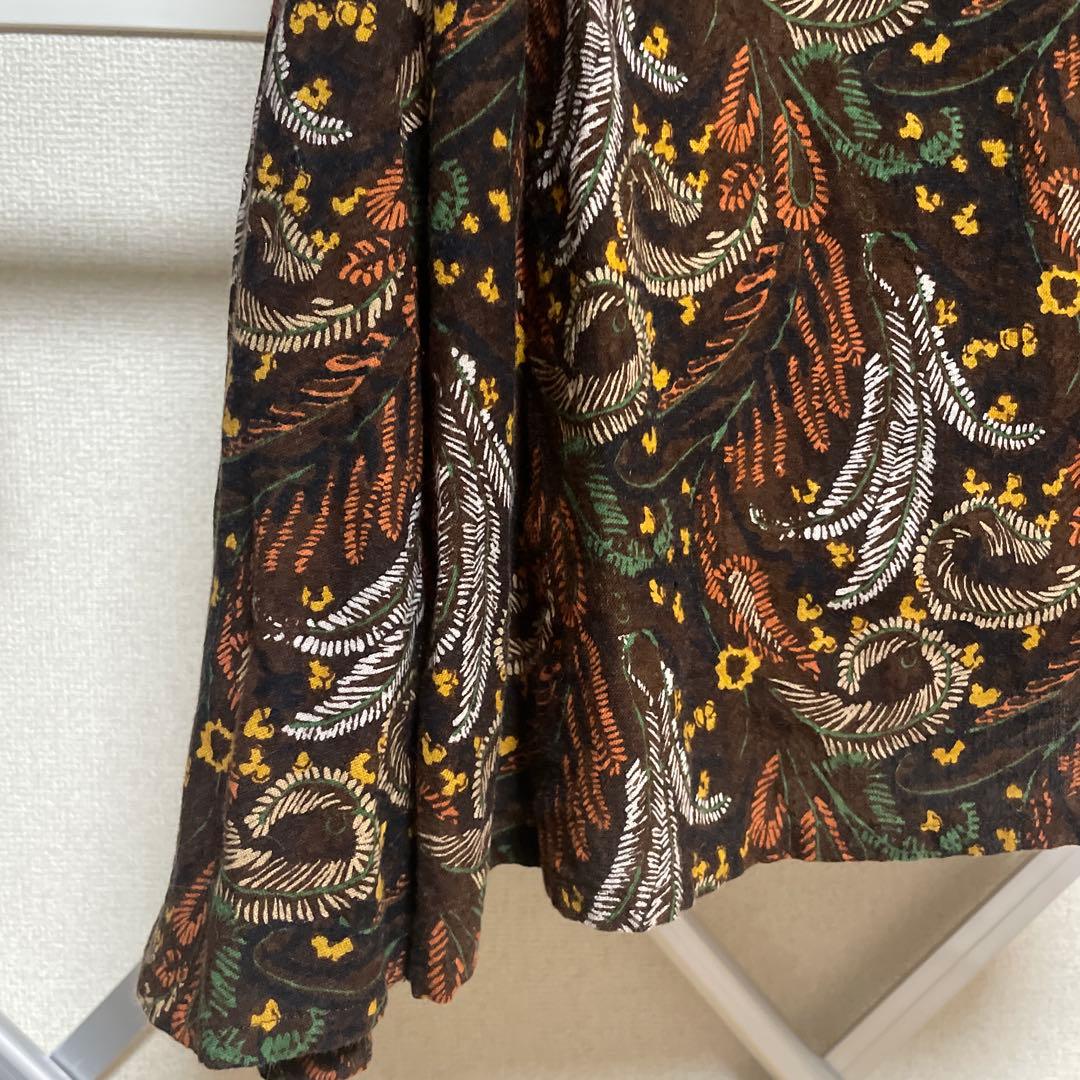 nowos プリントスカート　S