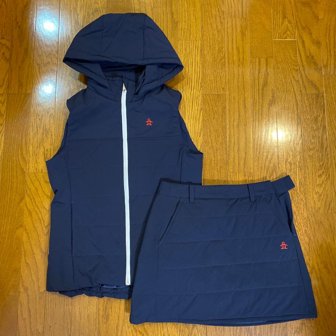 munsingwearマンシングウェア　ダウンベスト スカート2点セット【美品】