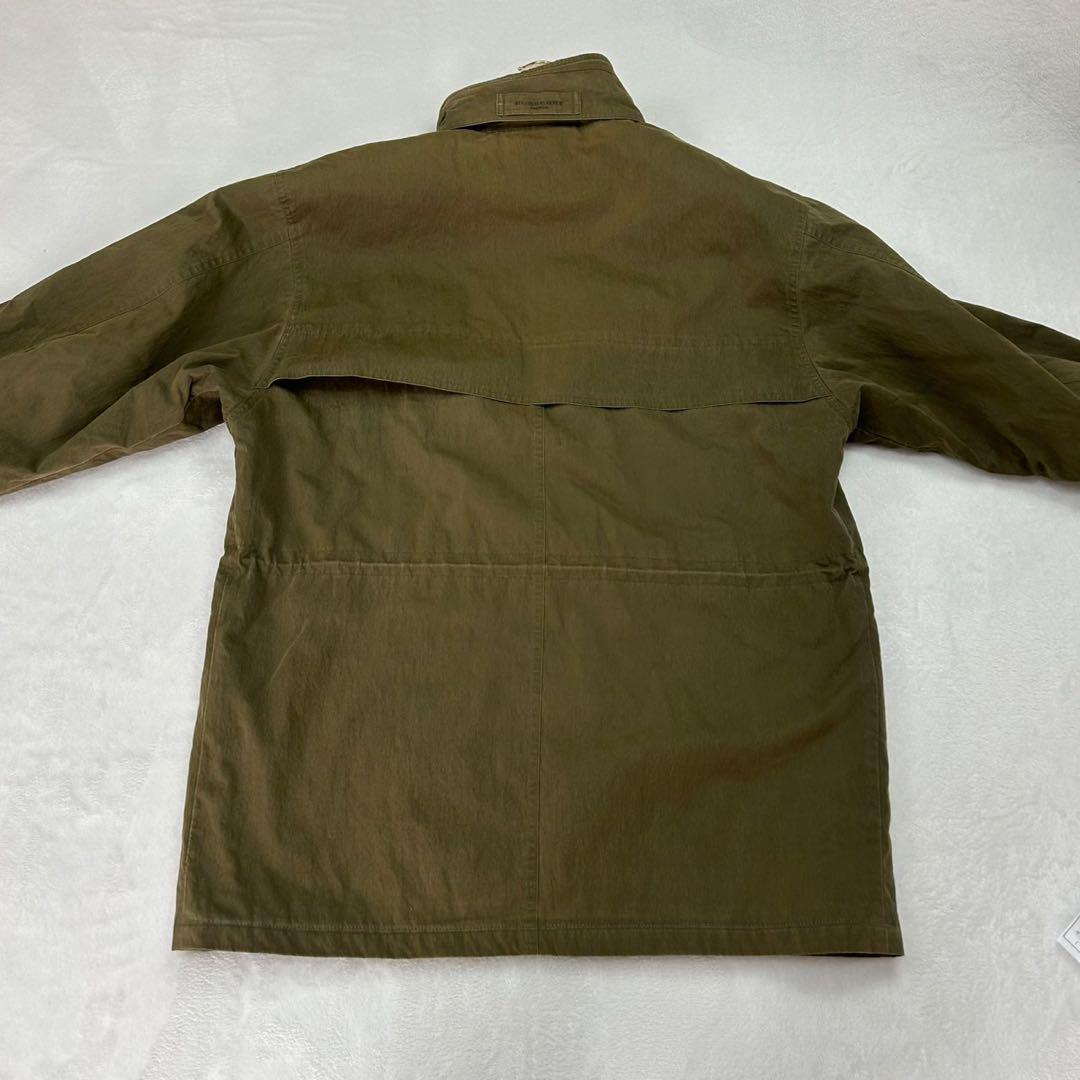 E942 L バーバリーロンドン 三陽商会 チェック モッズコート メンズ