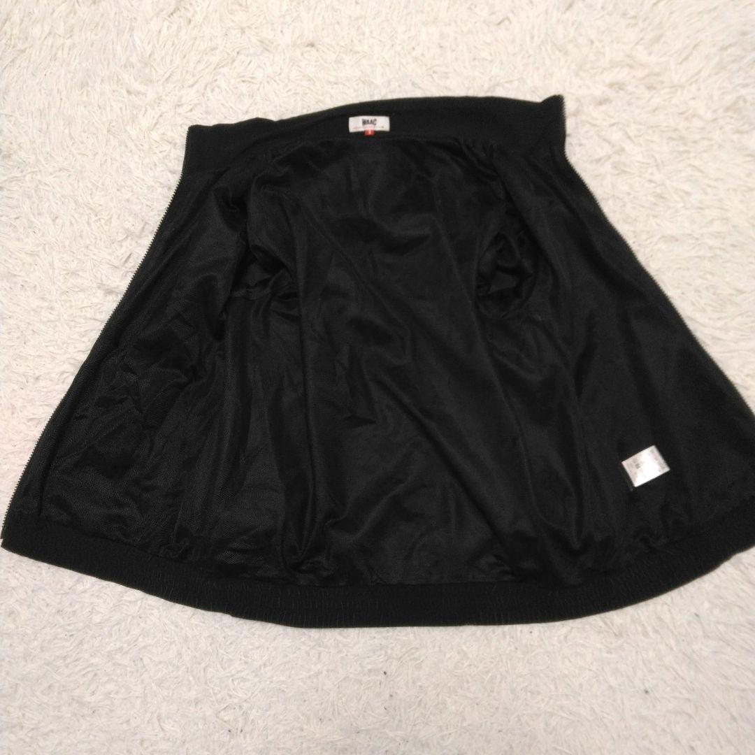 WAAC ワック 撥水ストレッチ アウター ブルゾン ブラック パーカー L