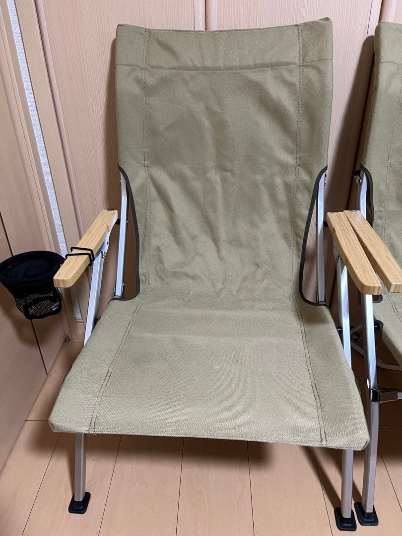 ローチェア 30　カーキ LV-091 2台　スノーピーク  peak