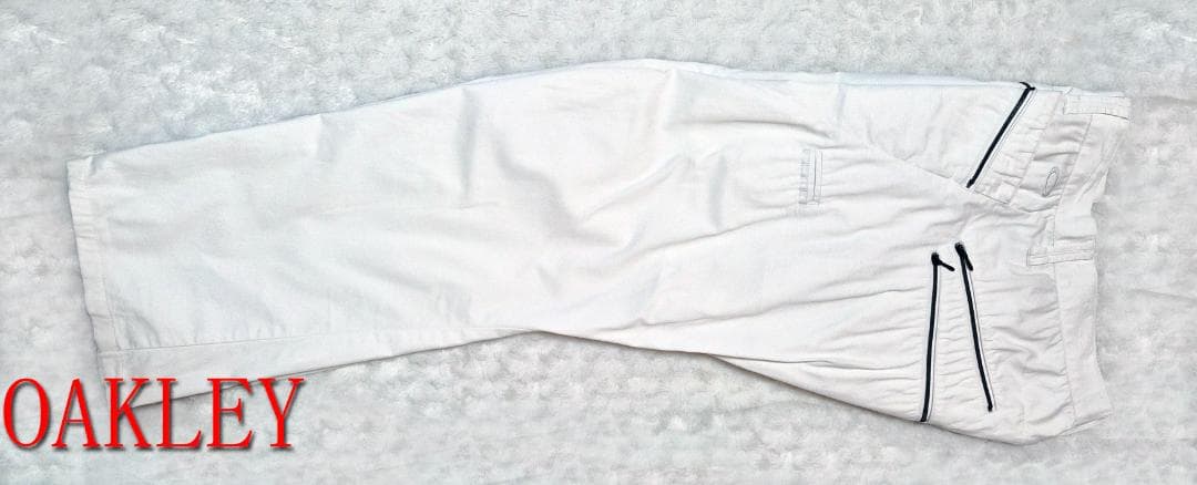 OAKLEY ゴルフ用パンツ 33 ホワイト
