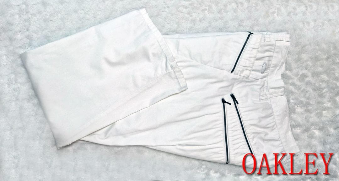 OAKLEY ゴルフ用パンツ 33 ホワイト