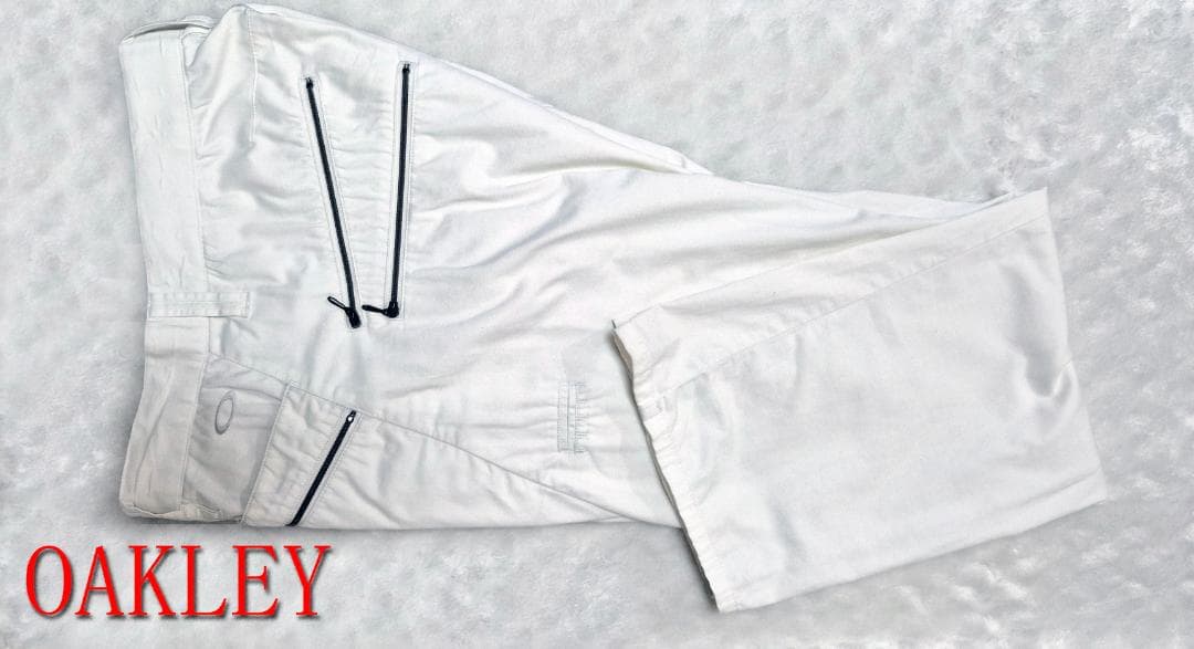 OAKLEY ゴルフ用パンツ 33 ホワイト