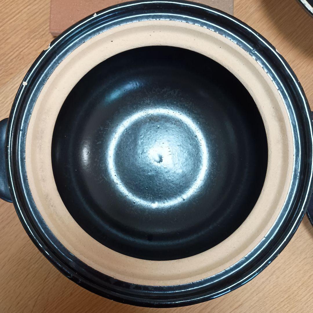 かまどさん 3合炊き 土鍋 黒