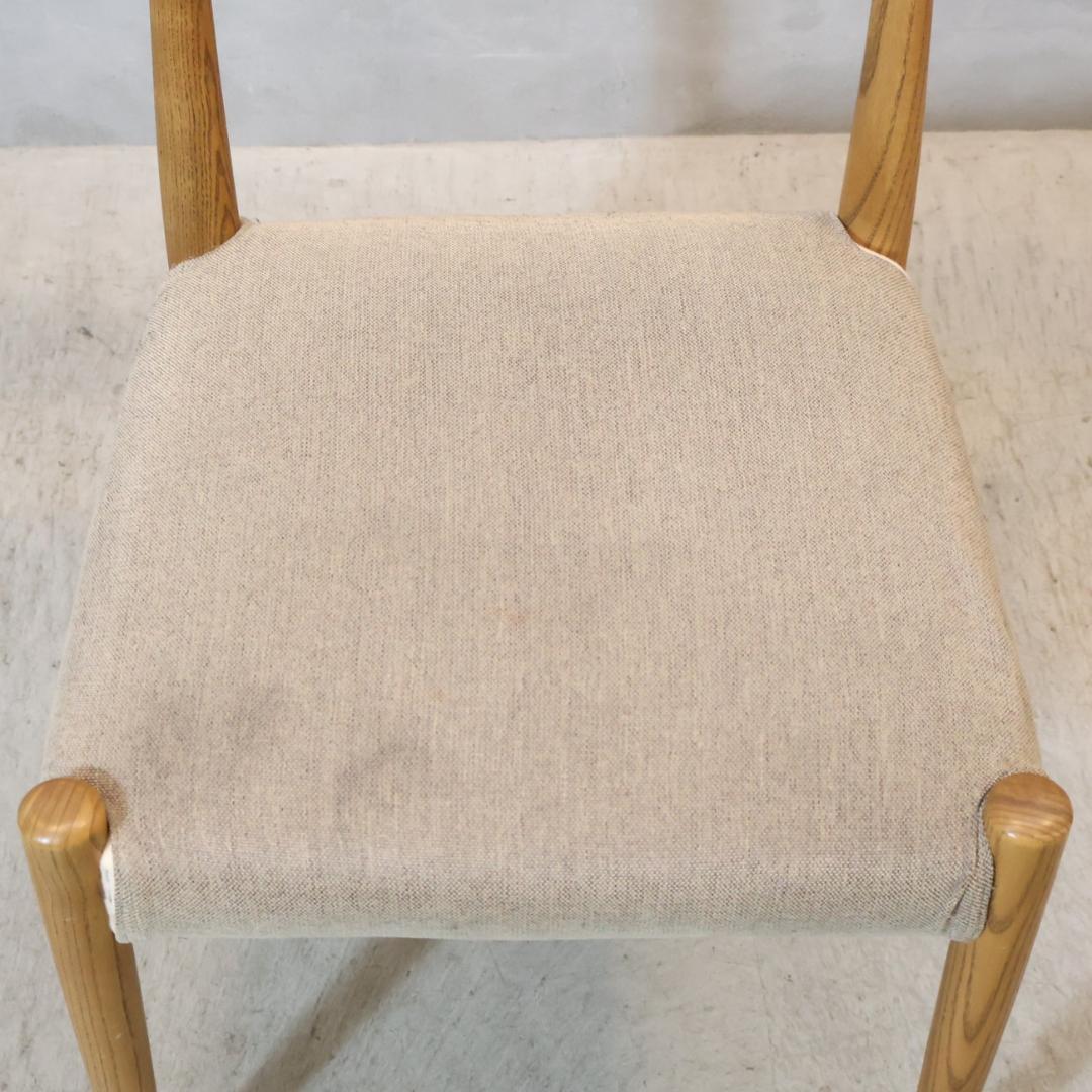 MOMO natural モモナチュラル HORN オーク無垢 ダイニングチェア