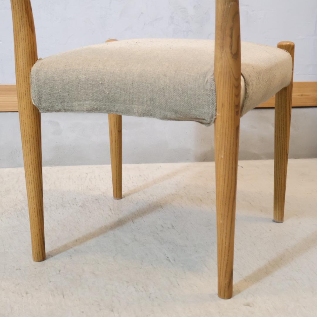 MOMO natural モモナチュラル HORN オーク無垢 ダイニングチェア