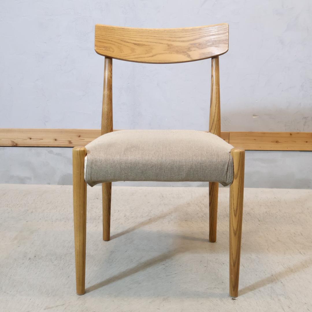 MOMO natural モモナチュラル HORN オーク無垢 ダイニングチェア