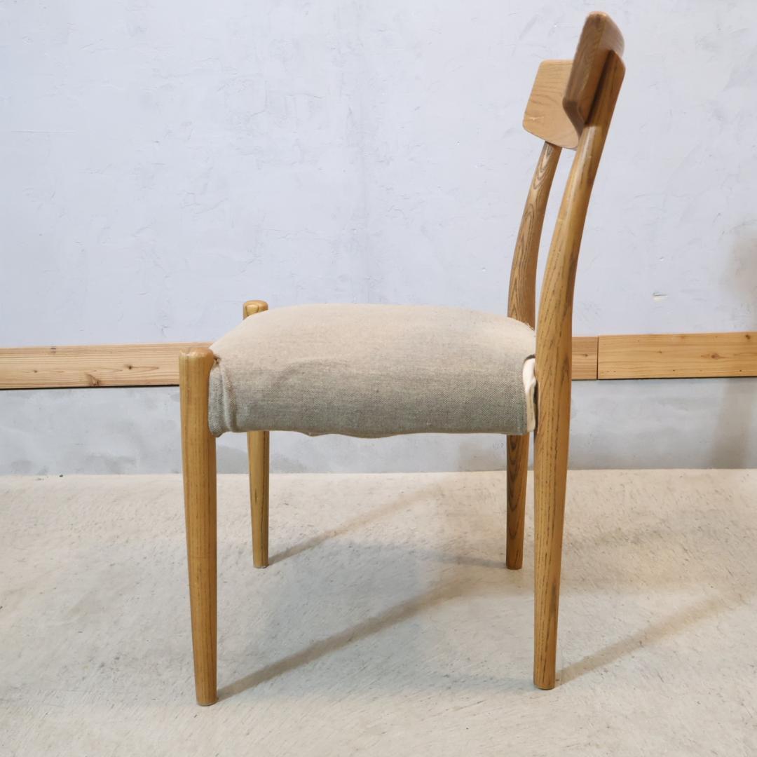 MOMO natural モモナチュラル HORN オーク無垢 ダイニングチェア